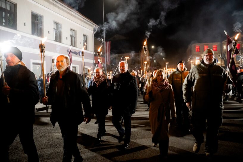 Lāpu Gājiens Saldū